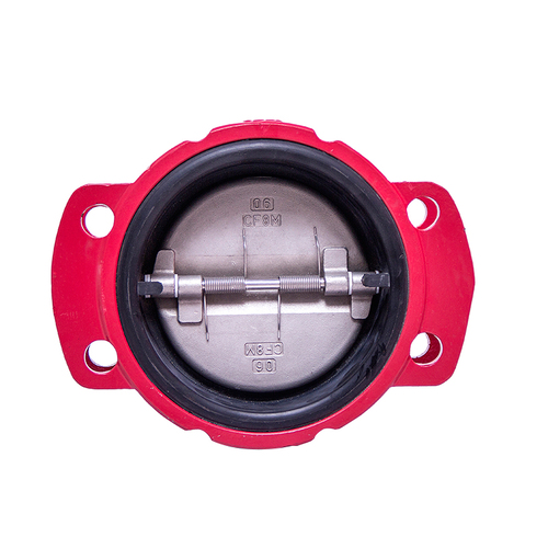 dual plate check valve