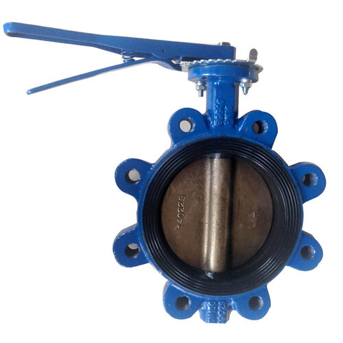 Lug Type Vulcanized Butterfly Valve