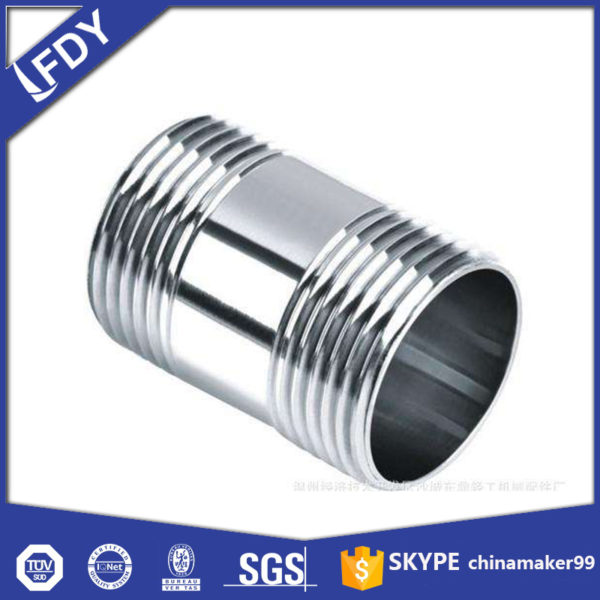 Close-threaded-barrel-nipple